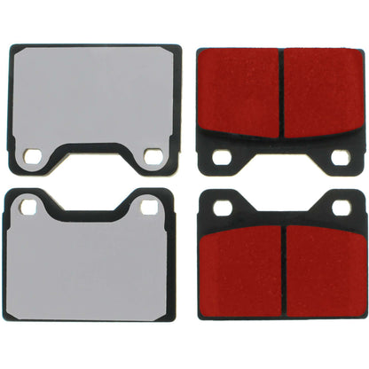 Centric Parts Disc Brake Pad Set with Low-Dust Formula 500.01080