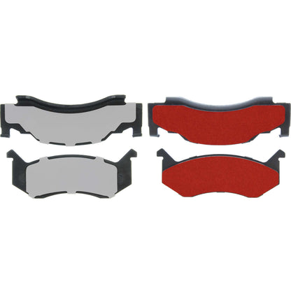Centric Parts Disc Brake Pad Set with Low-Dust Formula 500.01230
