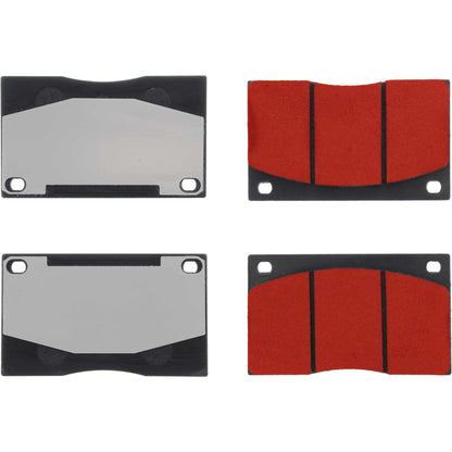 Centric Parts Disc Brake Pad Set with Low-Dust Formula for Aston Martin DB7 (1998-97), Jaguar Vanden Plas (1987-82), XJ6 (1987-73), XJ12 (1979-73, 1986-81), XJR (1997-96), XJRS (1993), XJS (1976-96) 500.01350