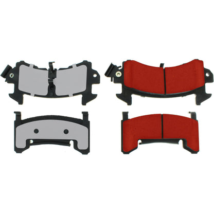 Centric Parts Disc Brake Pad Set PQ PRO with Low-Dust Formula 500.01540