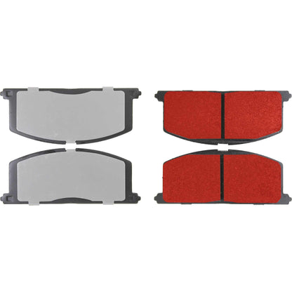 Centric Parts Disc Brake Pad Set with Low-Dust Formula for 1985-1999 Chevrolet Nova Geo Prizm Toyota Camry Celica Corolla MR2 Paseo Tercel
