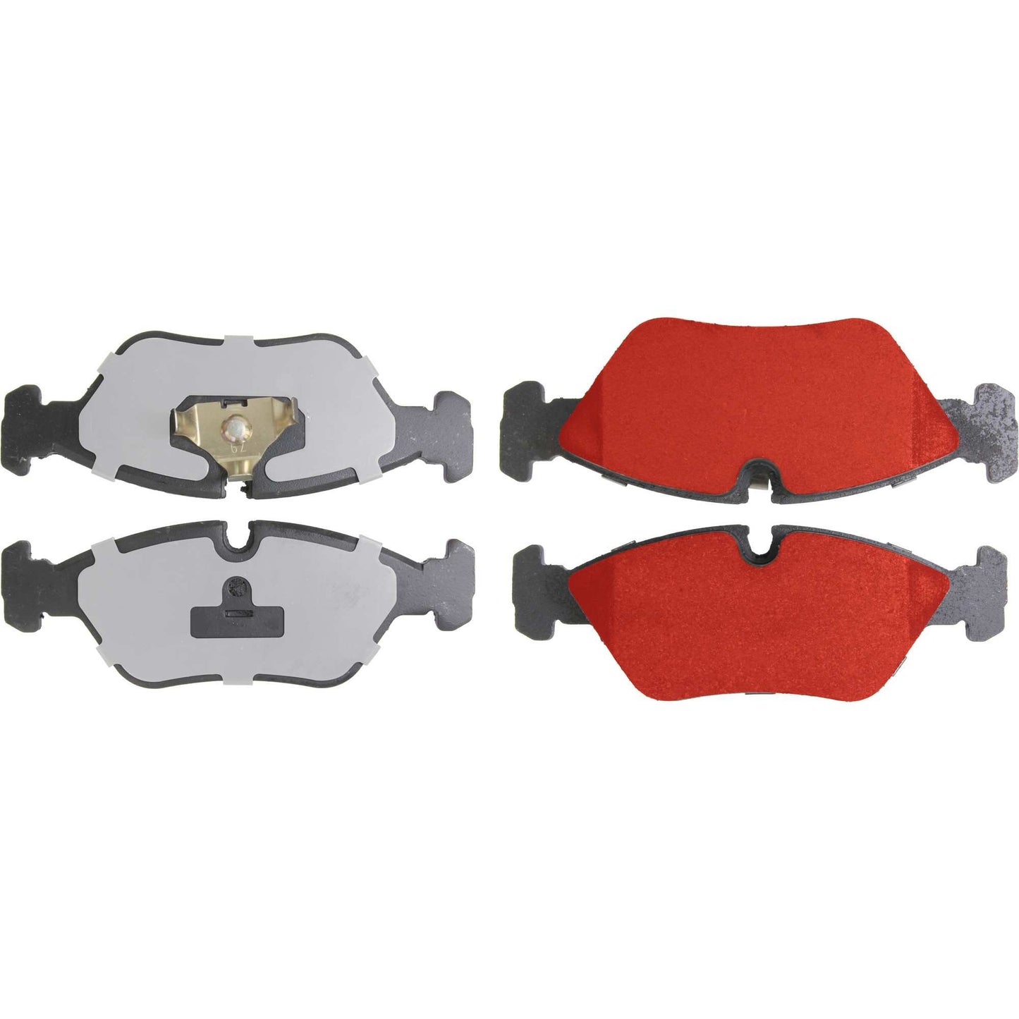 Centric Parts Disc Brake Pad Set with Low-Dust Formula for 1985-1991 BMW Models 500.02530