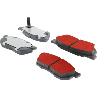 Centric Parts Disc Brake Pad Set PQ PRO for 1984-1999 Honda Civic CRX EV Plus Insight Prelude Wagovan 500.02560