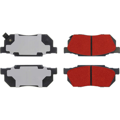 Centric Parts Disc Brake Pad Set PQ PRO for 1984-1999 Honda Civic CRX EV Plus Insight Prelude Wagovan 500.02560