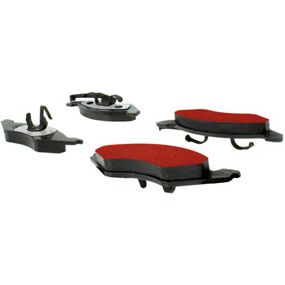 Centric Parts Disc Brake Pad Set with Low-Dust Formula for Ford Escort 1990-1983 500.02570