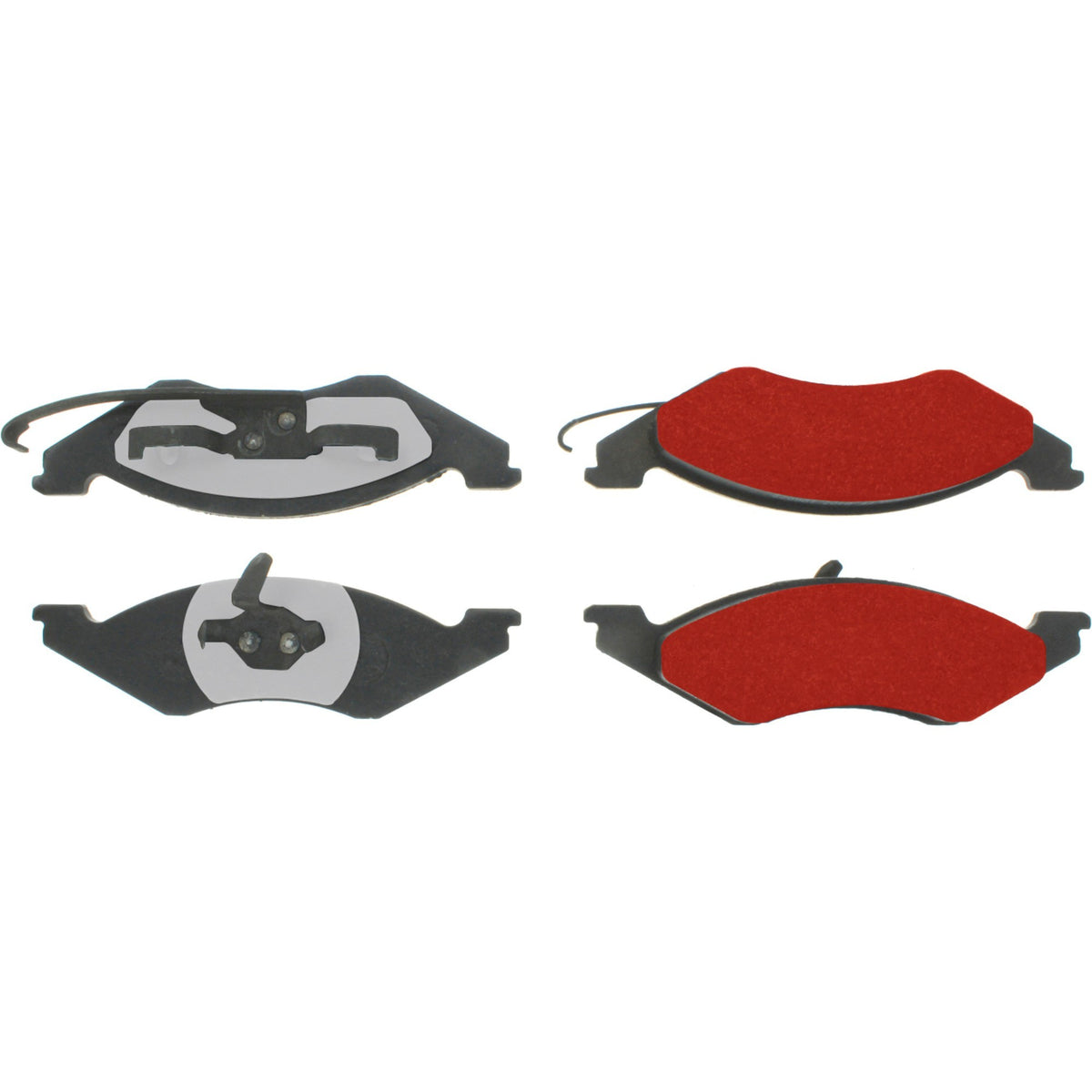 Centric Parts Disc Brake Pad Set with Low-Dust Formula for Ford Escort 1990-1983 500.02570