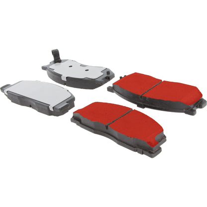 Centric Parts Disc Brake Pad Set PQ PRO with Low-Dust Formula for 1984-1989 Toyota Van Wagon 500.02630