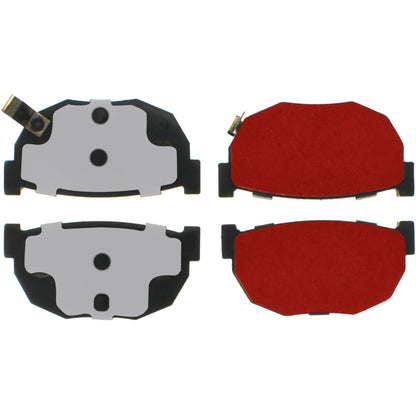 Centric Parts Disc Brake Pad Set with Low-Dust Formula for 1982-1998 Nissan Models 500.02720
