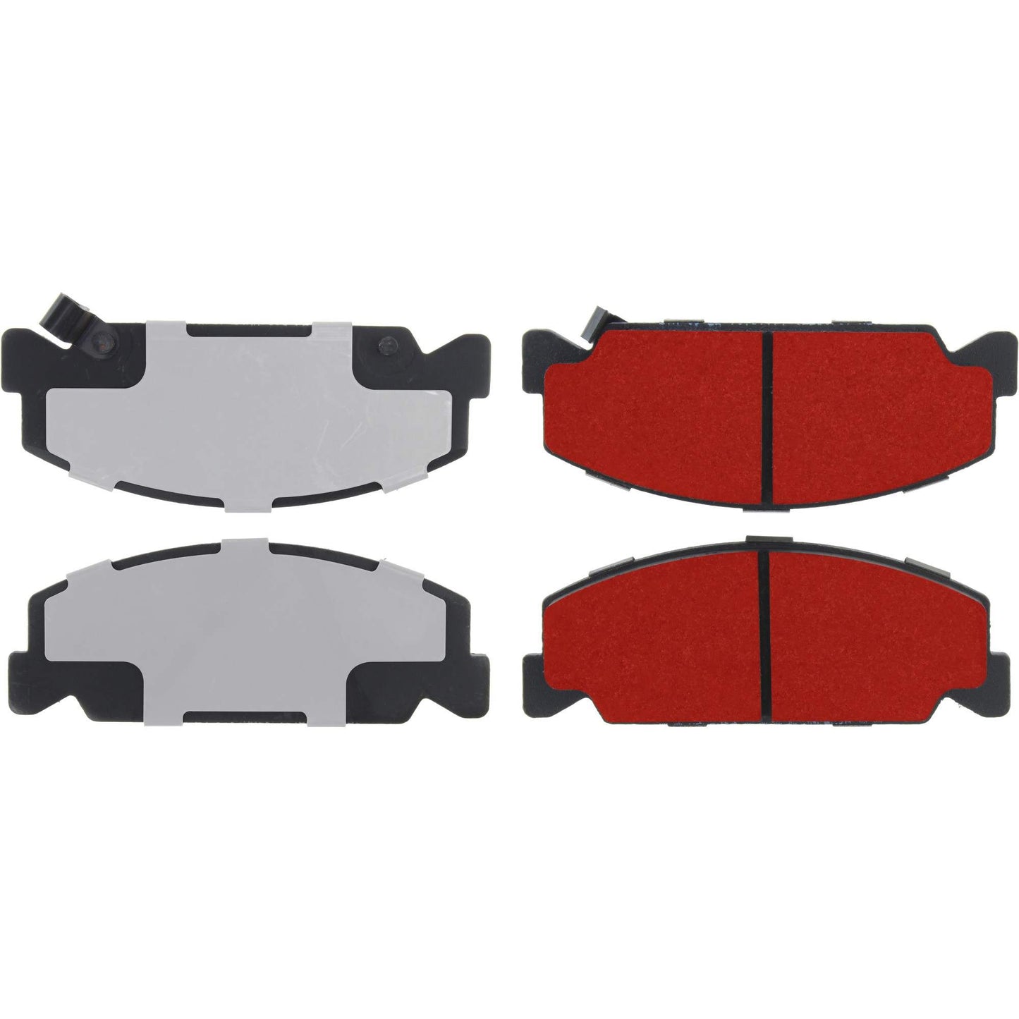 Centric Parts Disc Brake Pad Set with Low-Dust Formula for 1984-1985 Honda Accord, 1988-2000 Civic, 1993-1997 Civic del Sol, 1988-1991 CRX 500.02730