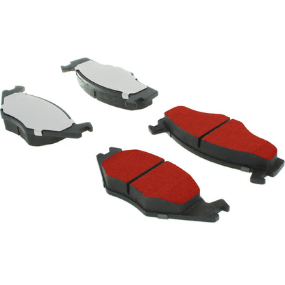 Centric Parts Disc Brake Pad Set PQ PRO with low-dust formulas for 1984-1998 Volkswagen 500.02800