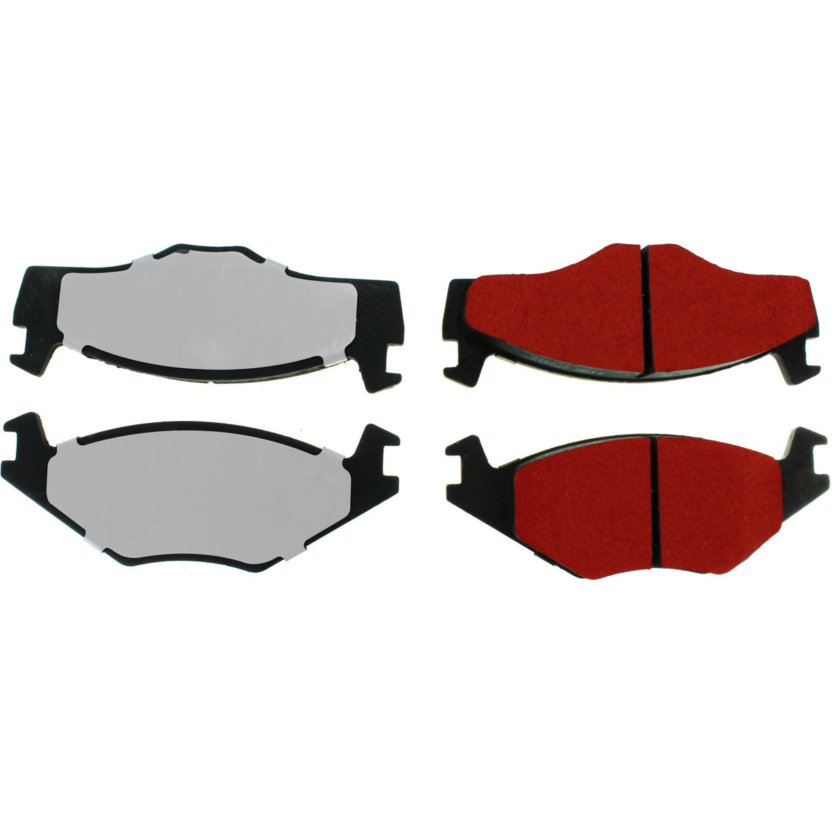 Centric Parts Disc Brake Pad Set PQ PRO with low-dust formulas for 1984-1998 Volkswagen 500.02800