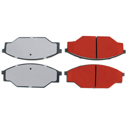 Centric Parts Disc Brake Pad Set with Low-Dust Formula for 1985-1993 Toyota Pickup 500.03030