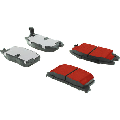 Centric Parts Disc Brake Pad Set with Low-Dust Formula for 1985-1989 Toyota MR2 500.03090