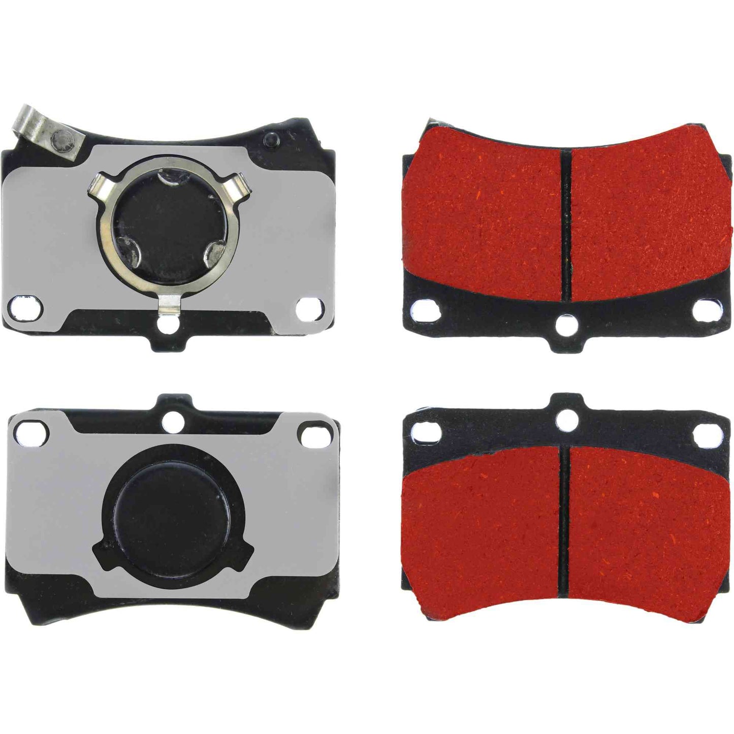 Centric Parts Disc Brake Pad Set with PQ PRO for 1986-1994 Mazda 323 Mercury Capri Tracer 500.03190