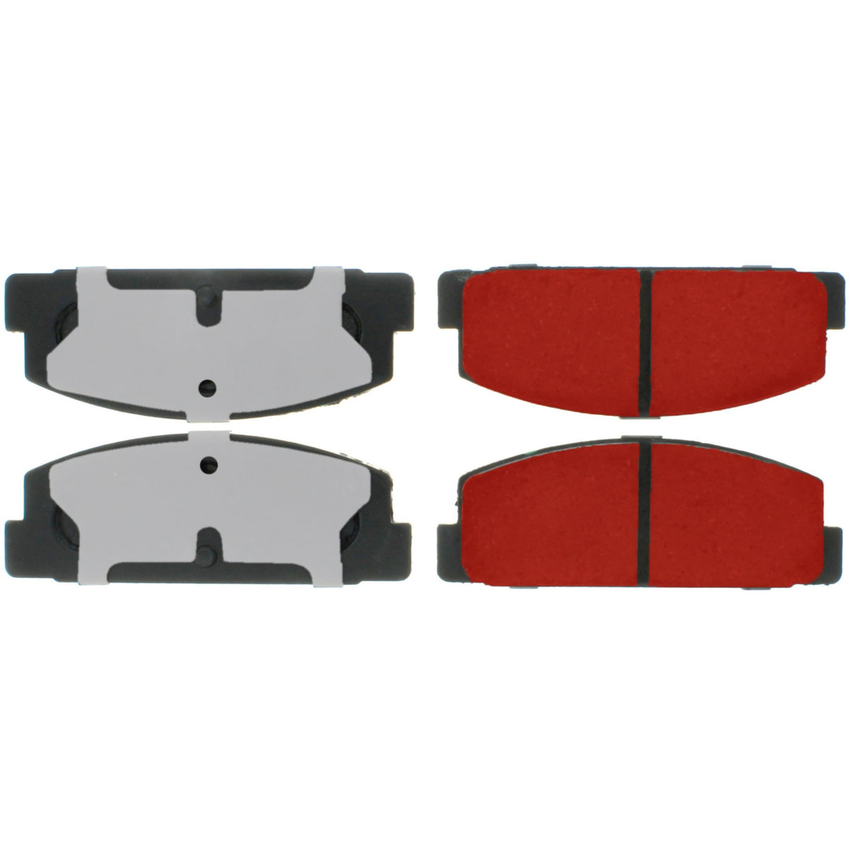 Centric Parts Disc Brake Pad Set with Low-Dust Formula for 2003-2005 Mazda 6 500.03320