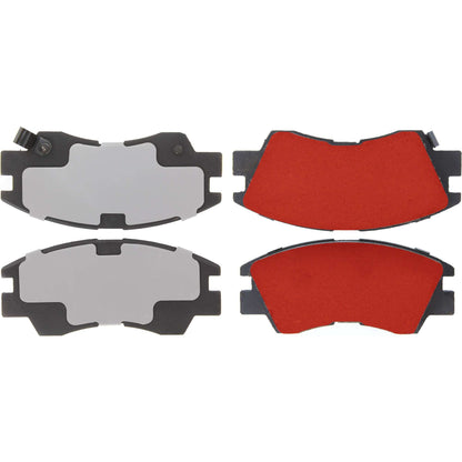 Centric Parts Disc Brake Pad Set PQ PRO with Hardware for 1989-1993 Dodge Raider, Ram 50, Van 1000 500.03490