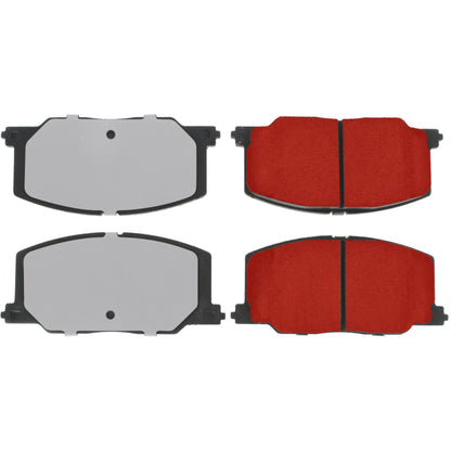Centric Parts Disc Brake Pad Set with Low-Dust Formula for 1990-1991 Lexus ES250 500.03560