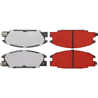 Centric Parts Disc Brake Pad Set with Low-Dust Formula for 1997-2005 Chevrolet LUV, 1989-1995 Honda Passport, 1986-1991 Isuzu Amigo Pickup Rodeo Trooper 500.03630