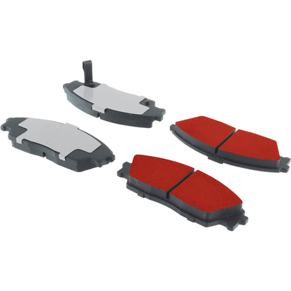 Centric Parts Disc Brake Pad Set PQ PRO with Low-Dust Formula for 1988-1991 Honda Civic CRX Prelude 500.03730