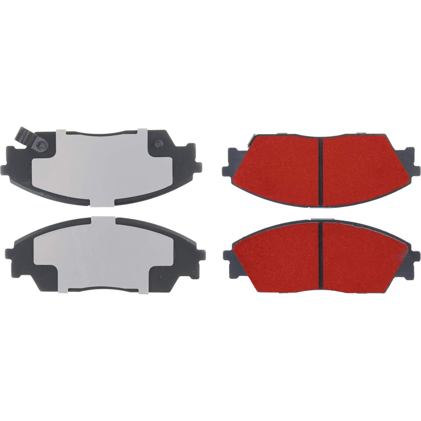 Centric Parts Disc Brake Pad Set PQ PRO with Low-Dust Formula for 1988-1991 Honda Civic CRX Prelude 500.03730