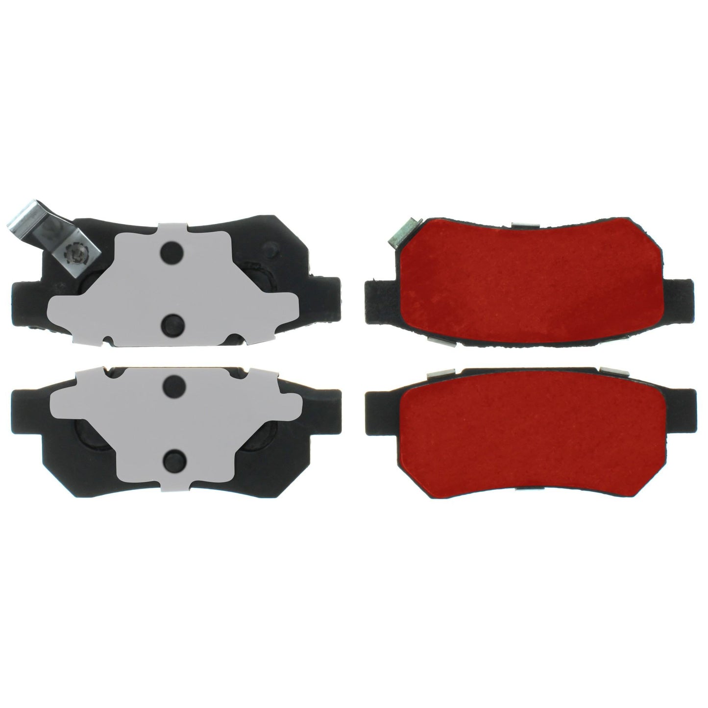 Centric Parts Disc Brake Pad Set with Low-Dust Formula for 1990-2001 Acura Integra, 2010-2014 Honda City, 1992-1995 Civic, 1988-1991 Prelude 500.03740