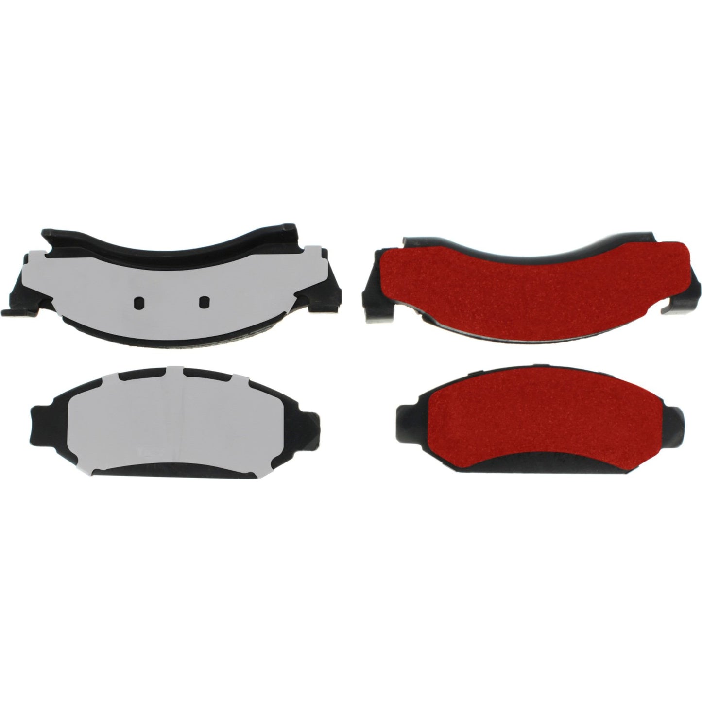 Centric Parts Disc Brake Pad Set with Low-Dust Formula for 1993-1986 Ford Bronco, E-150 Econoline, F-150 – 500.03750