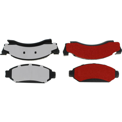 Centric Parts Disc Brake Pad Set with Low-Dust Formula for 1993-1986 Ford Bronco, E-150 Econoline, F-150 – 500.03750