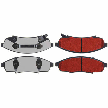Centric Parts Disc Brake Pad Set with Low-Dust for 1988-1996 Buick Regal, 1990-2001 Chevrolet Lumina, 1988-1996 Pontiac Grand Prix 500.03760
