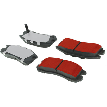 Centric Parts Disc Brake Pad Set PQ PRO with Low-Dust Formula for 1992-2012 Chrysler, Dodge, Mitsubishi Parts Number 500.03830