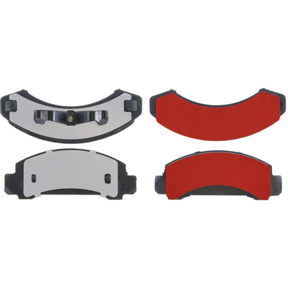 Centric Parts Disc Brake Pad Set PQ PRO Low-Dust for 1997-1987 Ford Aerostar