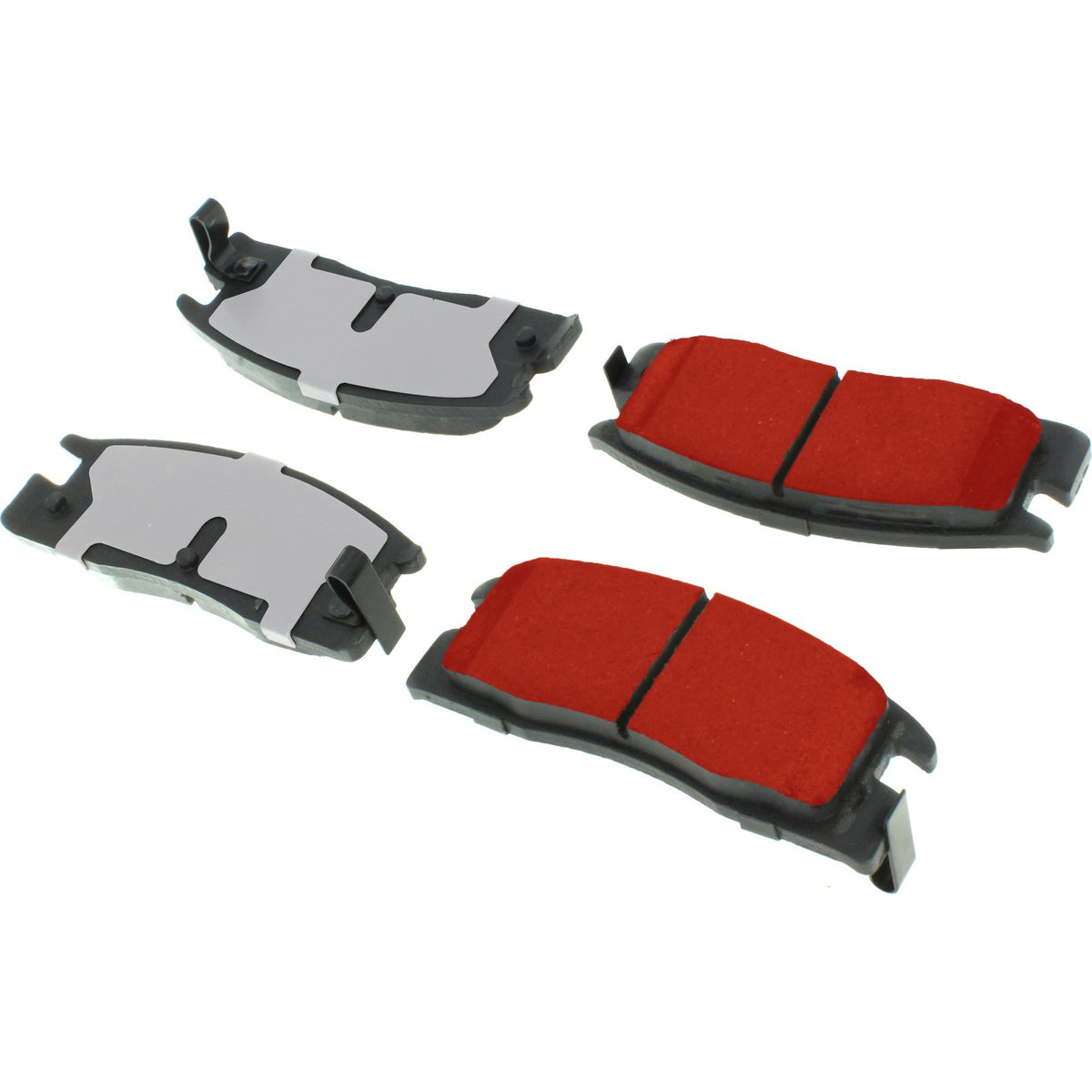 Centric Parts Disc Brake Pad Set PQ PRO with Low-Dust Formula for Isuzu Amigo 1989-1993 Pickup 1989-1995 Trooper 1987-1991 500.03980