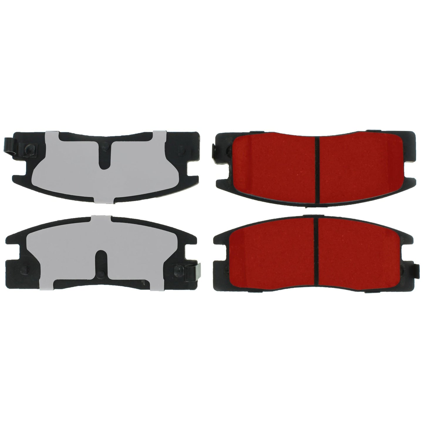 Centric Parts Disc Brake Pad Set PQ PRO with Low-Dust Formula for Isuzu Amigo 1989-1993 Pickup 1989-1995 Trooper 1987-1991 500.03980