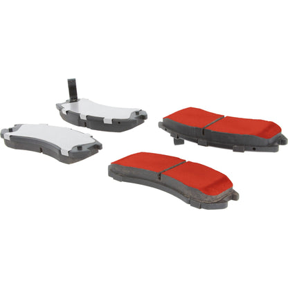 Centric Parts Disc Brake Pad Set PQ PRO with Low‑Dust Formula for 1992-1989 Ford Probe, Mazda 626, MX‑6 500.03990