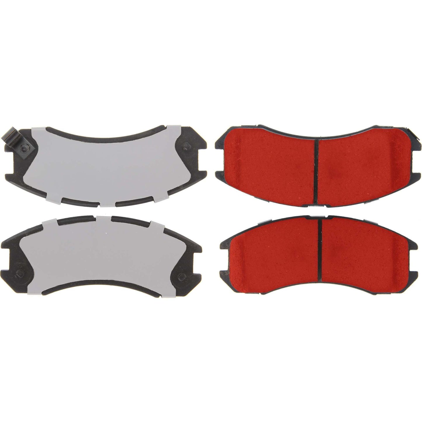 Centric Parts Disc Brake Pad Set PQ PRO with Low‑Dust Formula for 1992-1989 Ford Probe, Mazda 626, MX‑6 500.03990