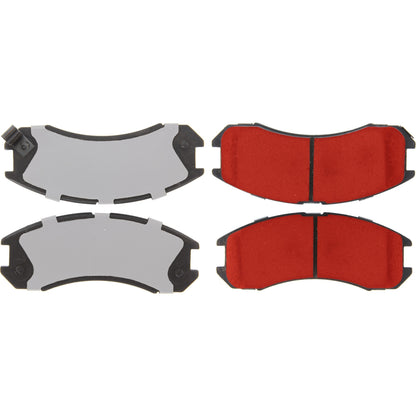 Centric Parts Disc Brake Pad Set PQ PRO with Low‑Dust Formula for 1992-1989 Ford Probe, Mazda 626, MX‑6 500.03990