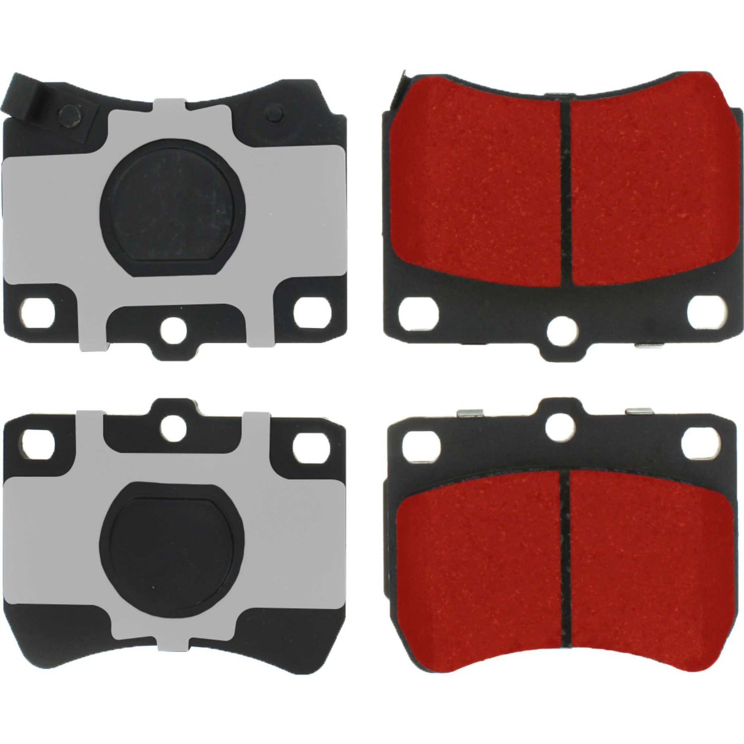 Centric Parts Disc Brake Pad Set PQ PRO with low-dust formulas for 1988-1993 Ford Festiva 500.04020
