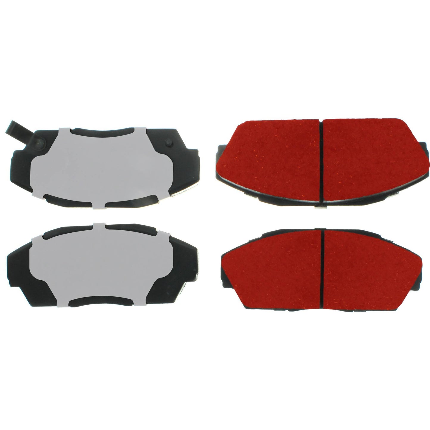 Centric Parts Disc Brake Pad Set with Low-Dust Formula for 1990-1993 Acura Integra, 1986-1990 Honda Accord, 1990-1993 Civic, 1988-1991 Prelude 500.04090