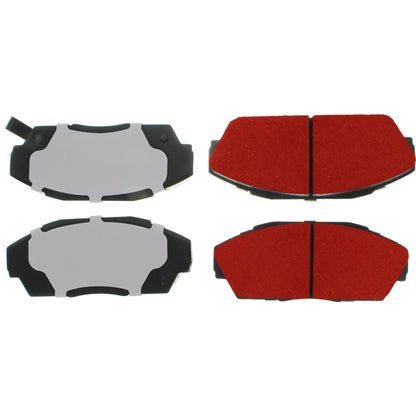 Centric Parts Disc Brake Pad Set with Low-Dust Formula for 1990-1993 Acura Integra, 1986-1990 Honda Accord, 1990-1993 Civic, 1988-1991 Prelude 500.04090
