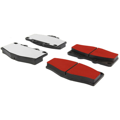 Centric Parts Disc Brake Pad Set PQ PRO low-dust with multi-layer shims 500.04100