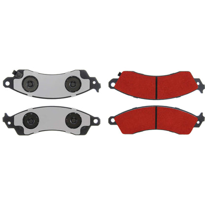 Centric Parts Disc Brake Pad Set PQ PRO with Low-Dust Formula for 1992-2004 Chevrolet Camaro Corvette Ford Mustang Pontiac Firebird 500.04120