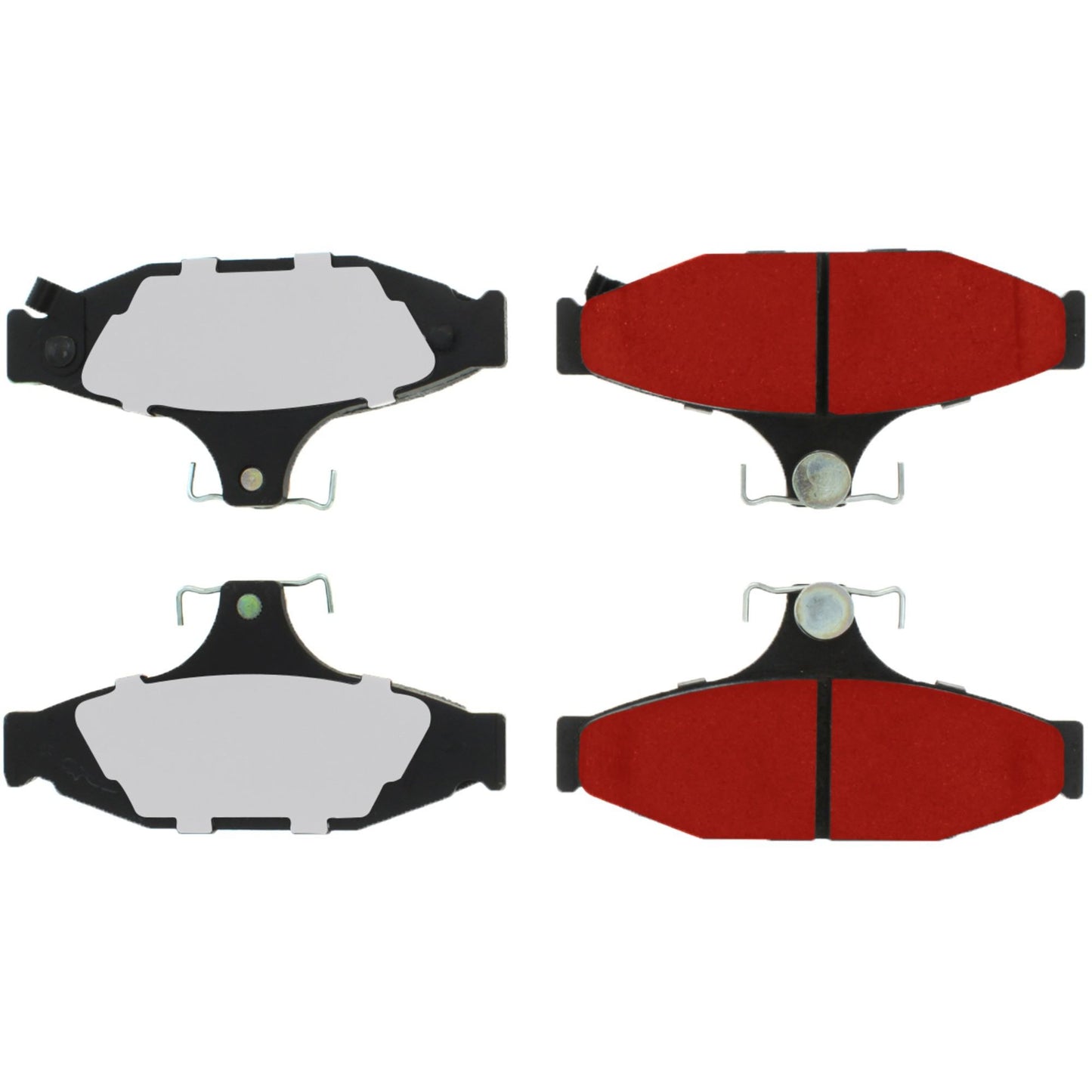 Centric Parts Disc Brake Pad Set with Low-Dust Formula 500.04130