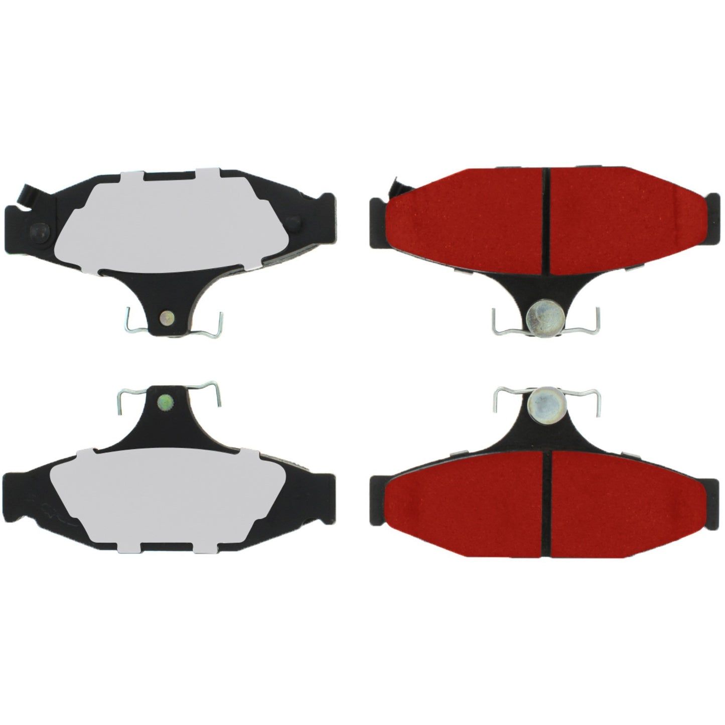 Centric Parts Disc Brake Pad Set with Low-Dust Formula 500.04130