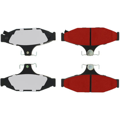 Centric Parts Disc Brake Pad Set with Low-Dust Formula 500.04130