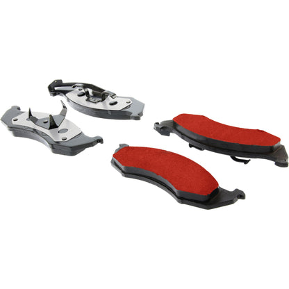 Centric Parts Disc Brake Pad Set with Hardware for 1985-1998 Ford Cougar Thunderbird Mercury Cougar 500.04170