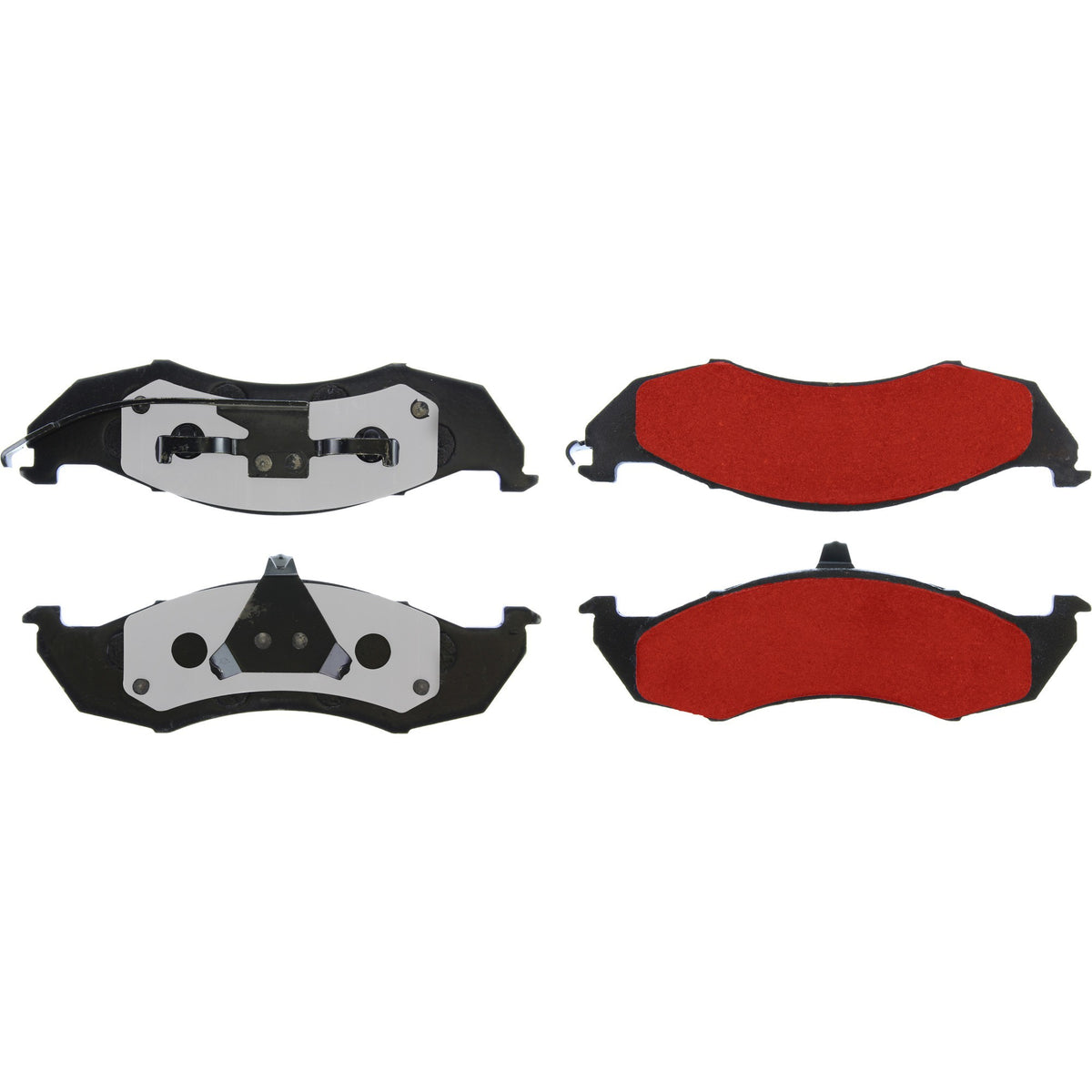 Centric Parts Disc Brake Pad Set with Hardware for 1985-1998 Ford Cougar Thunderbird Mercury Cougar 500.04170
