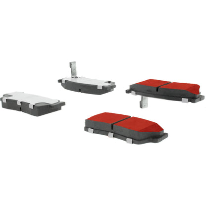Centric Parts Disc Brake Pad Set with Low-Dust Formula for Daily Driving 500.04180