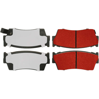 Centric Parts Disc Brake Pad Set with Low-Dust Formula for Daily Driving 500.04180