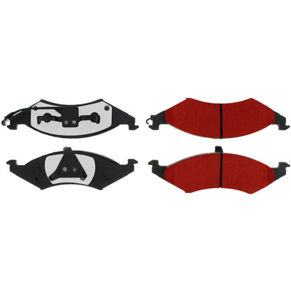 Centric Parts Disc Brake Pad Set with Hardware for 1993-1986 Ford Taurus Mercury Sable 500.04210