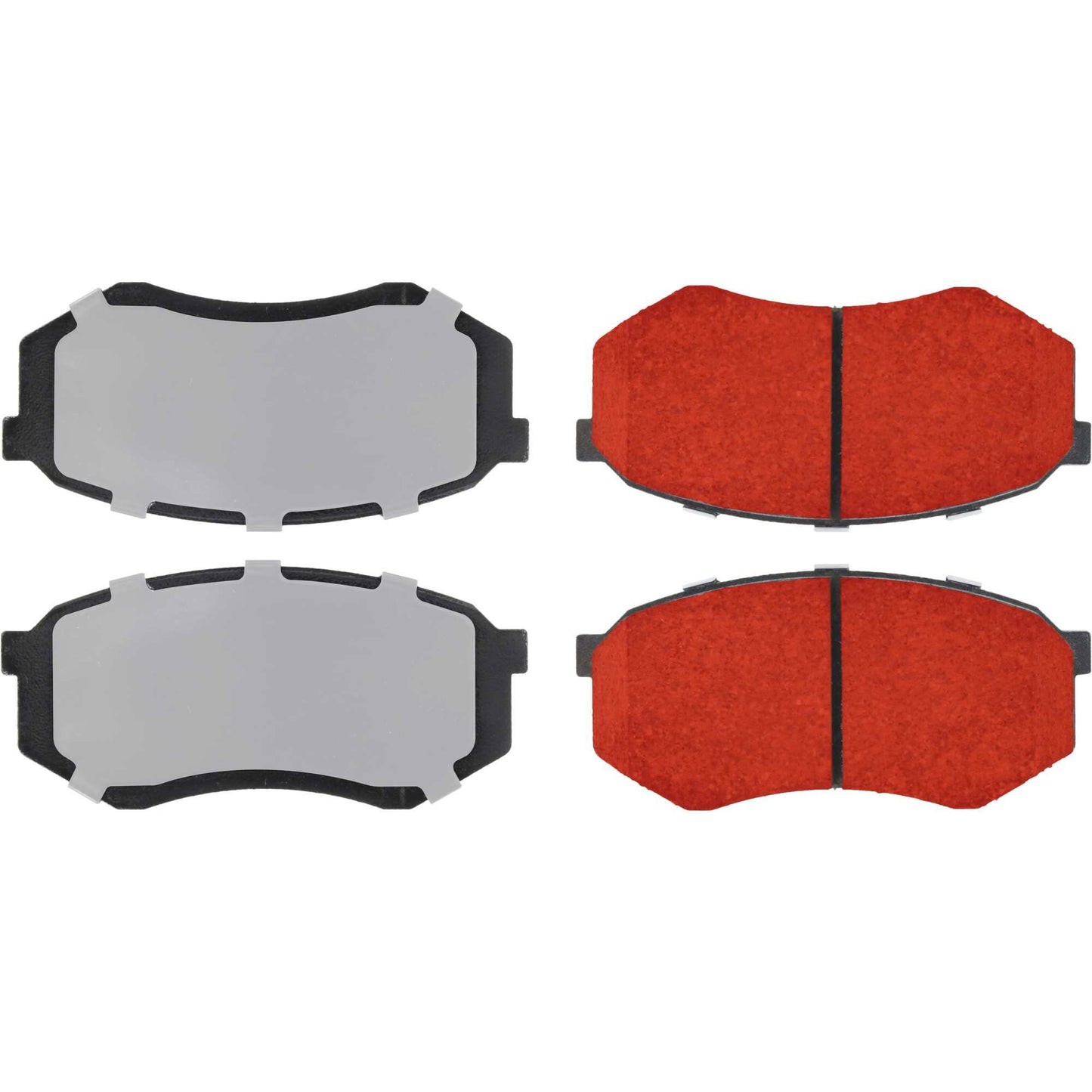 Centric Parts Disc Brake Pad Set PQ PRO with Hardware for 1995-1989 Mitsubishi Fuso FE 2004-1995 Toyota Tacoma 500.04330