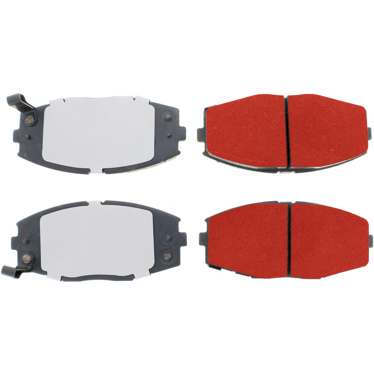 Centric Parts Disc Brake Pad Set with Low-Dust Formula for Daily Driving 500.04350